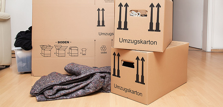 Wieviel Umzugskartons brauche ich